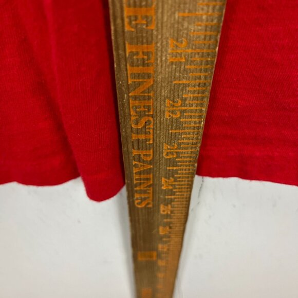Vintage Rock Springs Guest Ranch Red T-Shirt Womens Small Hanes Beefy USA - Picture 9 of 16